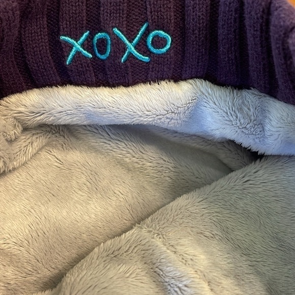 Ivivva by lululemon youth OS scarf with fuzzy lining in blue mix - Picture 4 of 5